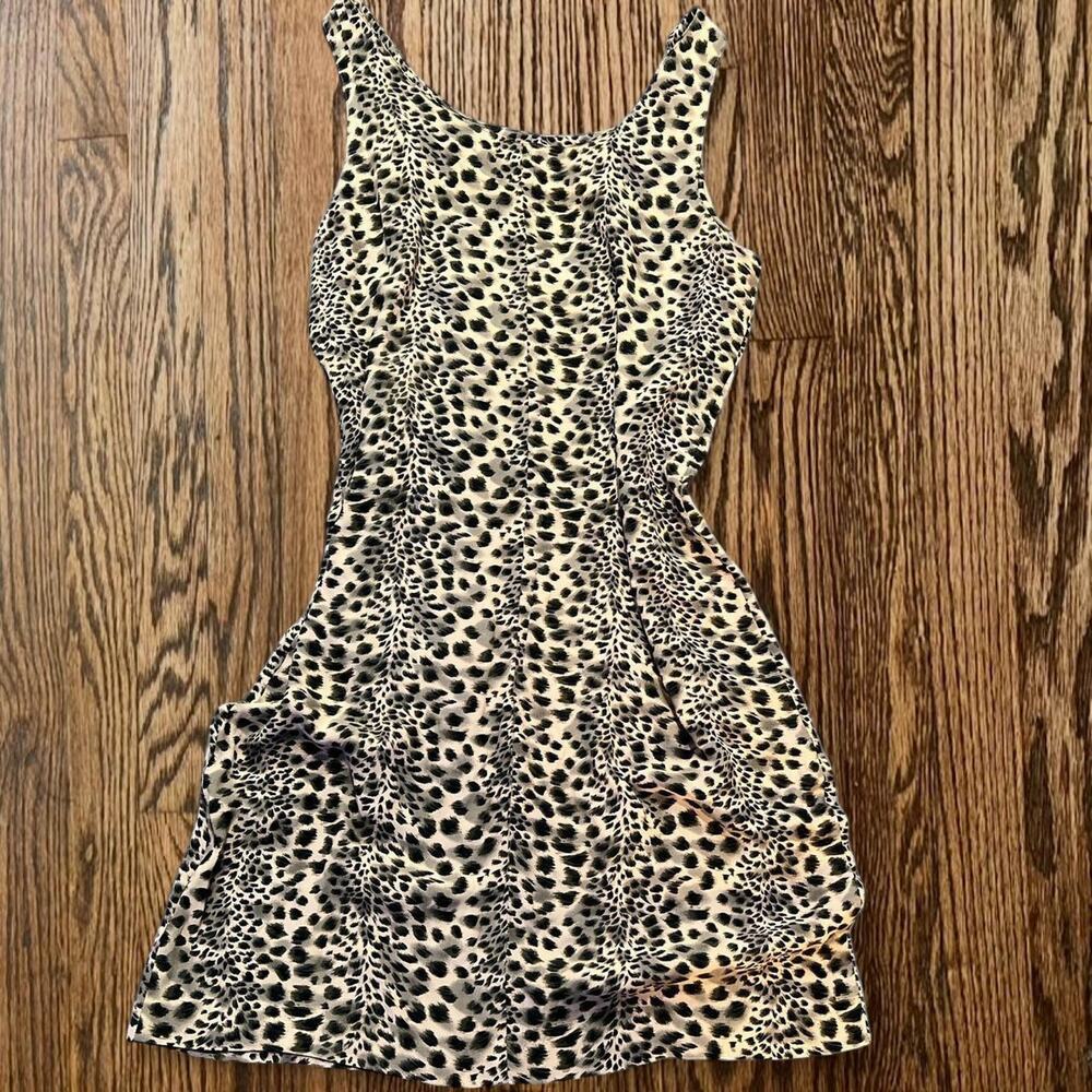 Leopard print dress robbie bee